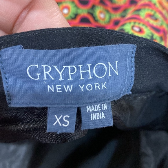 Gryphon Women's Embroidered Sequin Multicolor Silk Blend Mini Lined Skirt Sz XS - Picture 6 of 8